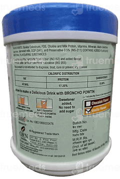 Broncho Powtin Chocolate Flavour Powder 200Gm